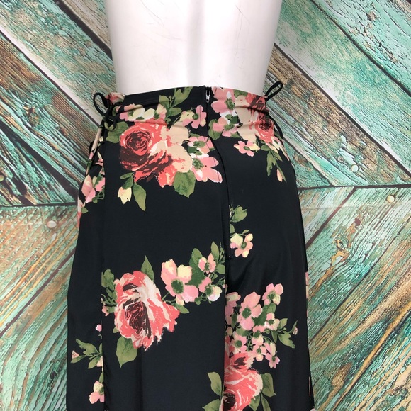 C4 - Band of Gypsies Wide Leg Side Tie Pants - S - Picture 5 of 6